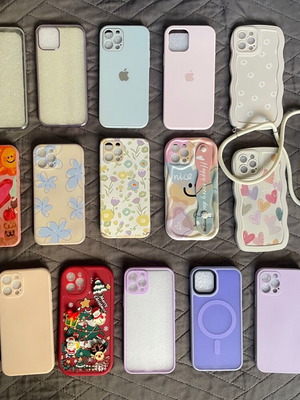 iPhone 12 Pro cases new, pack of 16 pieces