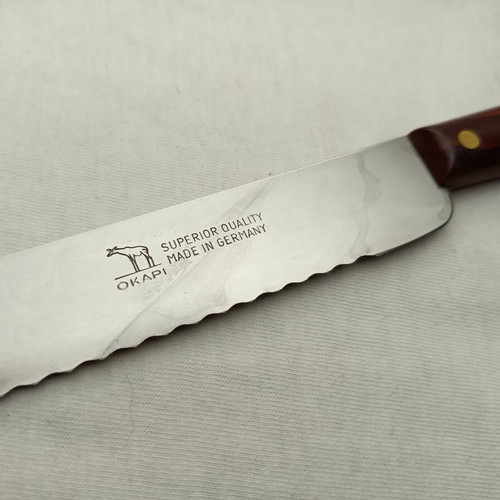 Okapi Vintage Kitchen Knife Germany 1980s new