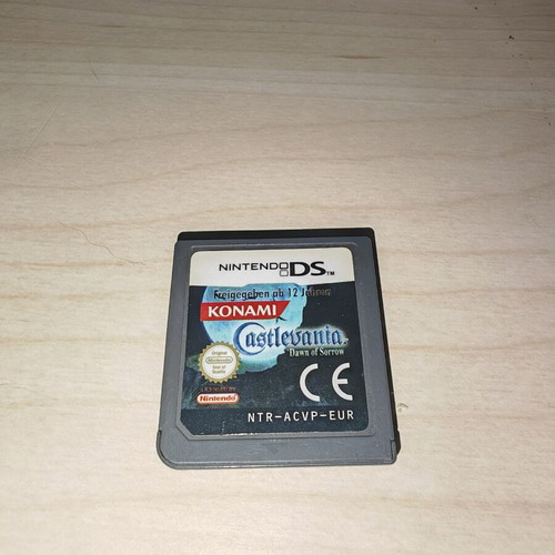 Castlevania Dawn of Sorrow Nintendo DS game used, Euro PAL