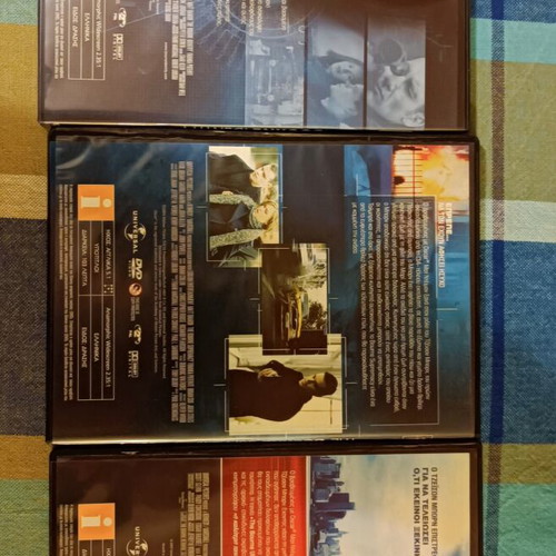 The Bourne Trilogy DVD set new condition