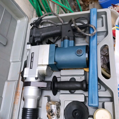 Electric Pneumatic Hammer set like new with motor