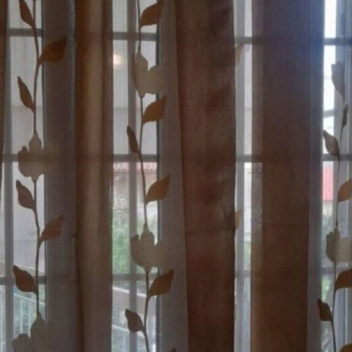 Curtain in honey-gold shade, like new, 1.90×2.50 m