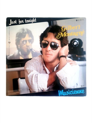 Gilbert Montagné Just For Tonight 12" Maxi-Single Vinyl, Italo-Disco