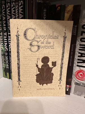 Chronicles of the sword manual used, with detached first page