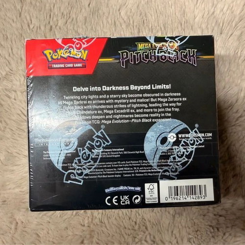 Pitch Black Pokemon booster box, sealed