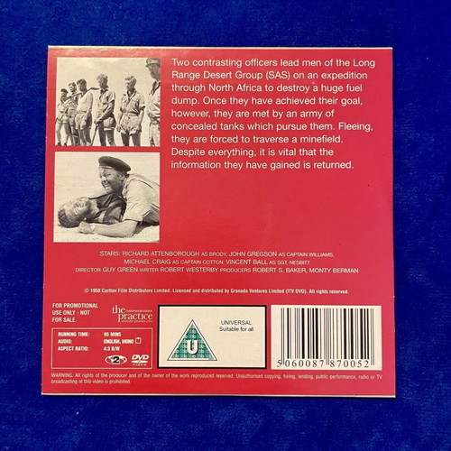 Sea of Sands DVD like new, English edition without Greek subtitles