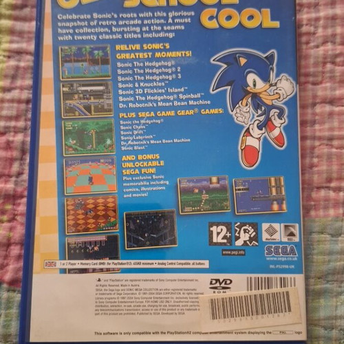 Sonic Mega Collection PS2 game