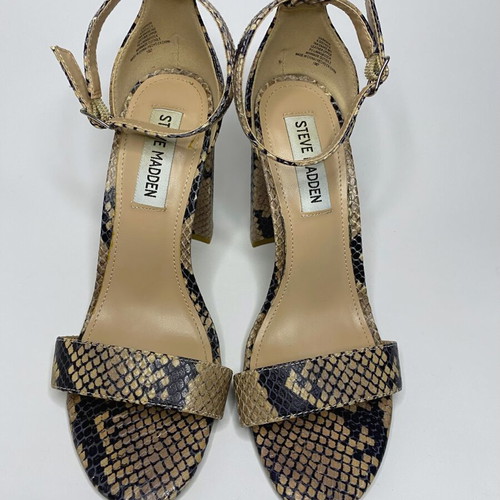 Steve Madden leather heels size 37, like new, multicolor