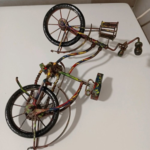 Decorative iron bicycle new with colorful design