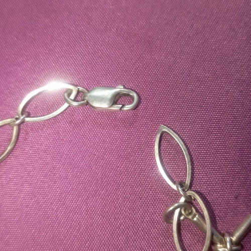 Pentastavro bracelet used, missing one cross, 925 silver