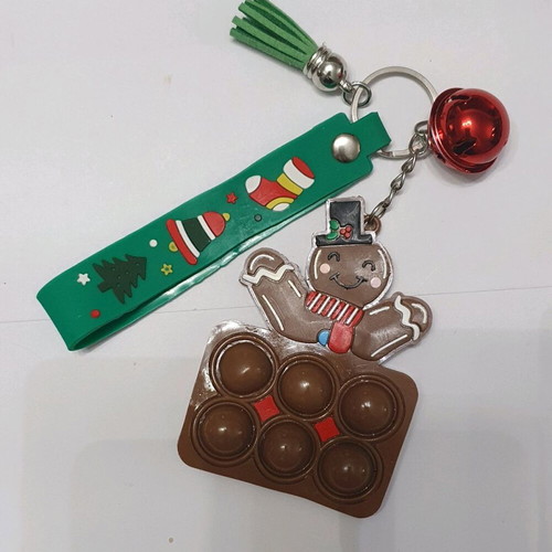 Pop It Keychain and Ball like new, Christmas set