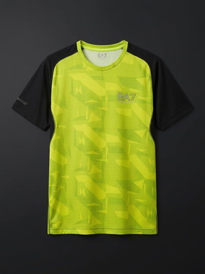 EA7 Sports T-Shirt, green, Emporio Armani