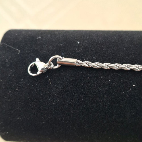 Silver bracelet 18cm with extension new