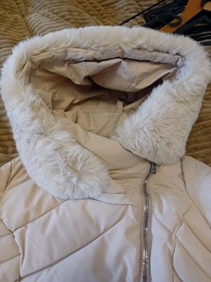Women's jacket new, beige, size M