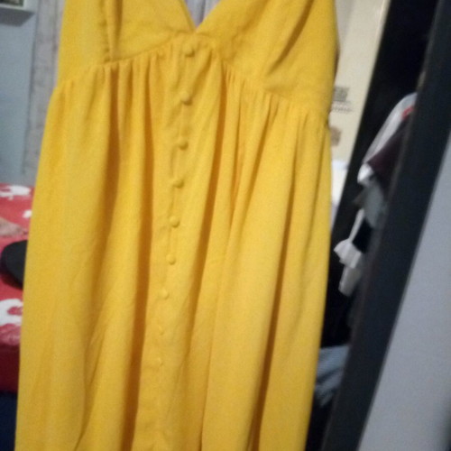 Yellow dress like new, sizes S and M