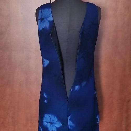 Vintage floral dress Absolute by Sorotos like new, blue
