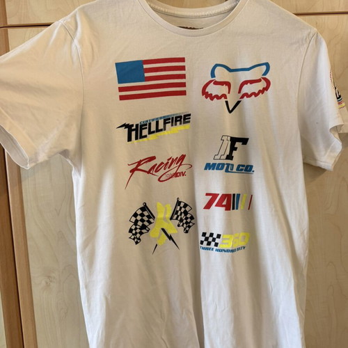 Fox Women T-shirt size M like new, white