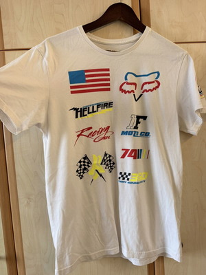 Fox Women T-shirt size M like new, white