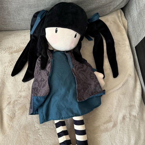 Santoro Gorjuss large doll like new, 65 cm, collectible fabric