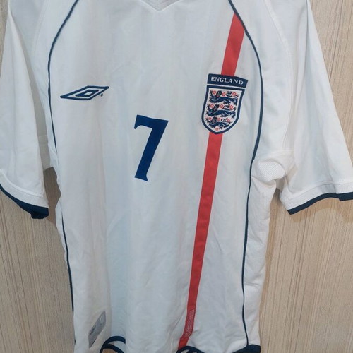 England National Team Beckham Jersey used, genuine authentic