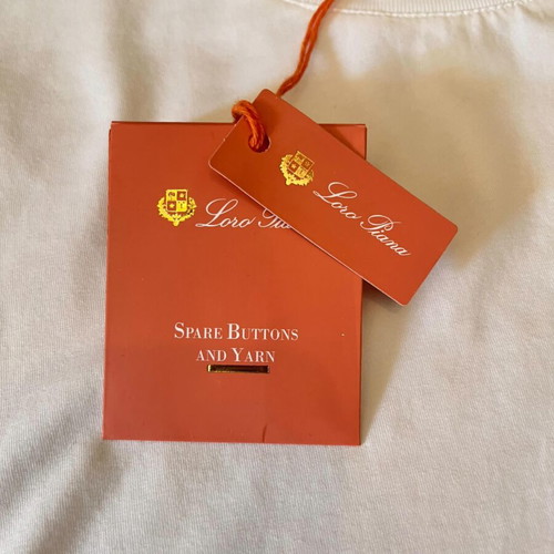 Loro Piana Ray T-shirt, white, size M