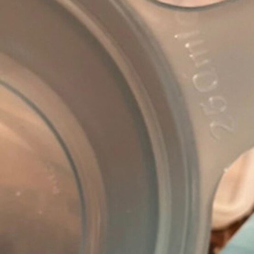Tupperware measuring cups set, 250ml and 100ml
