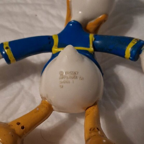 Donald Duck Applause figure used, authentic Disney