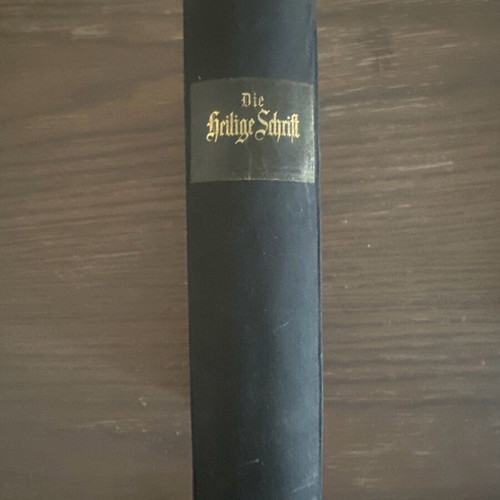 Die Bibel Bible by Dr. Martin Luther used, 1894, German