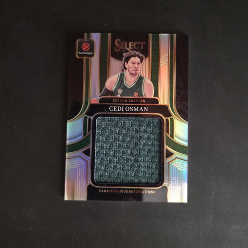 Cedi Osman EuroLeague Select 2025-2026 Jumbo Patch new