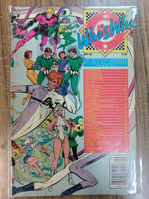 Who's Who The Definitive Directory Of The DC Universe 1985 μεταχειρισμένο