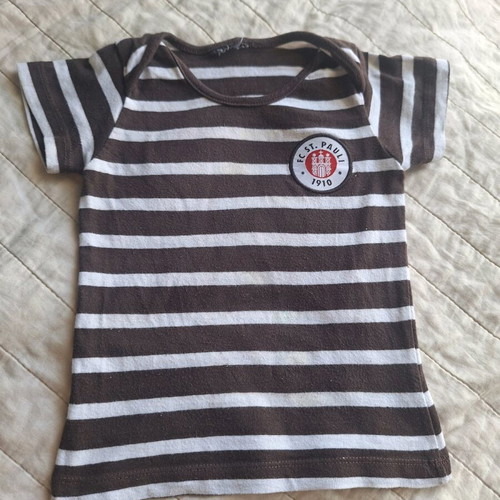 St.Pauli baby t-shirt used, unisex 6-24 months