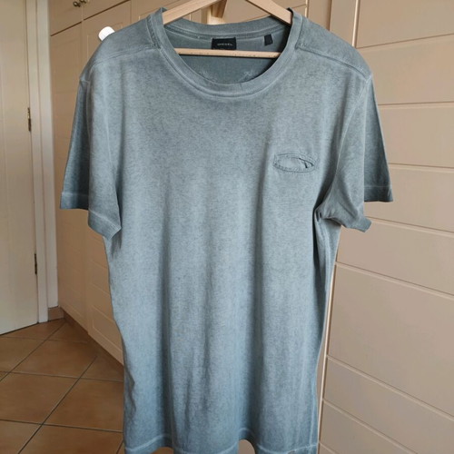 Diesel T-shirt XL like new, gray tie-dye