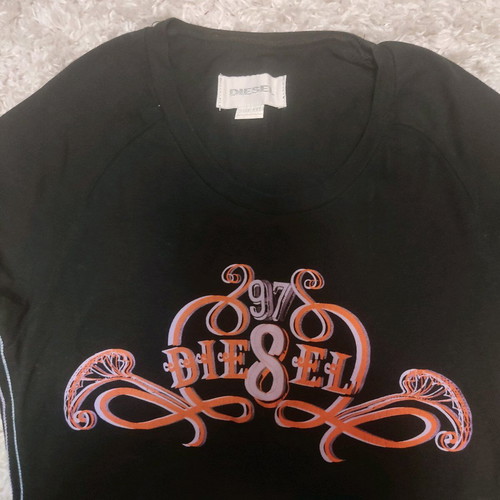 Diesel t-shirt for 9-10 years like new, slim fit with side openings