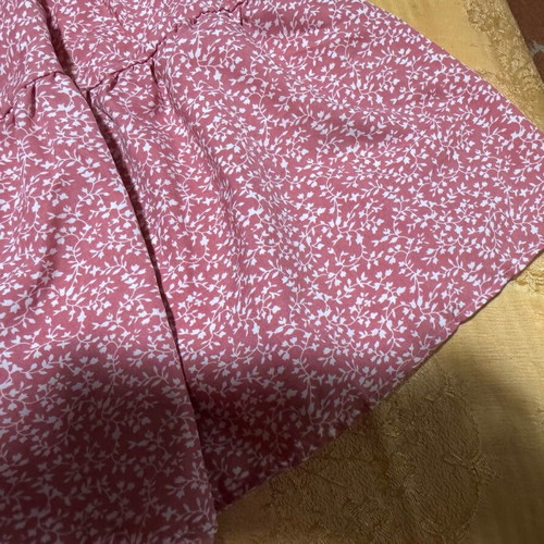 Shein summer set new, skirt and crop top Small, white pink