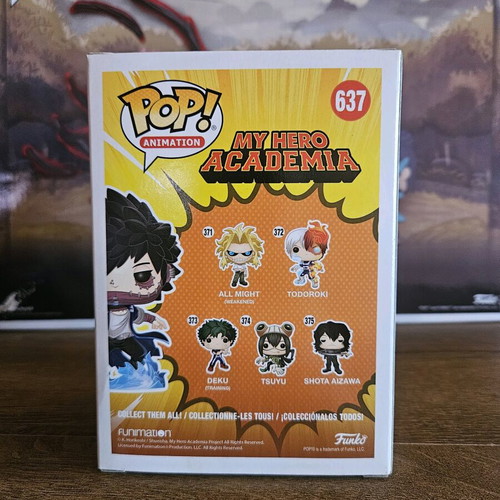 My Hero Academia Dabi Funko Pop! new with exclusive Media Link sticker