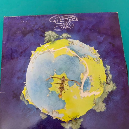 Fragile Yes vinyl record used