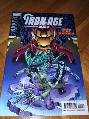 Iron Age 2020 comic used, Marvel