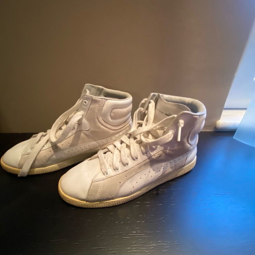 Sergio Rossi sneakers used, size 39, white collectible