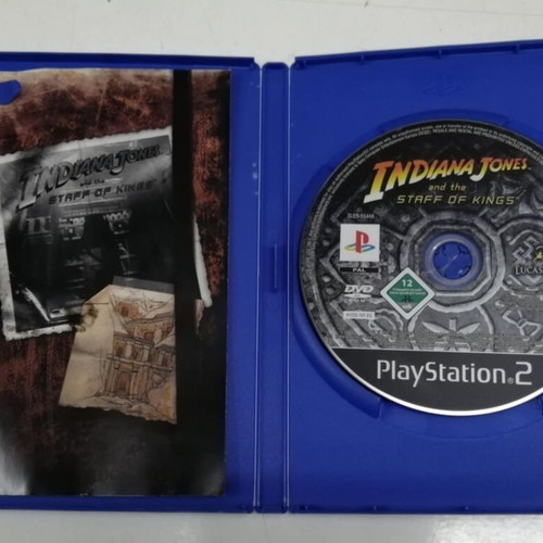 Indiana Jones and the Staff of Kings PS2 game like new, English