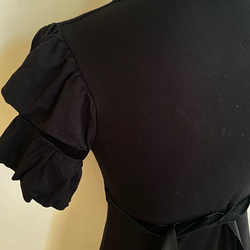 Vintage γυναικείο φόρεμα μπαλούν μέγεθος medium καινούργιο, μαύρο