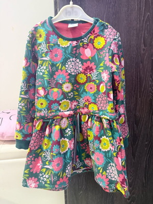 Boboli dress new for 5-year-old girl multicolored