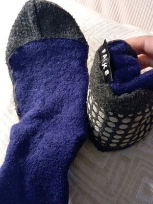Falke children's slippers like new, size 31-32, blue