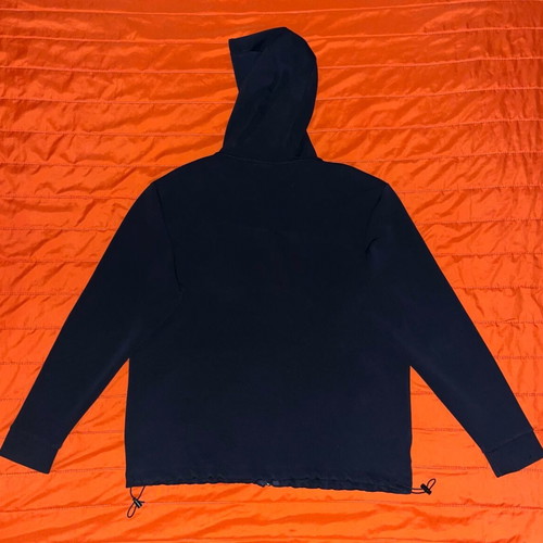 Zara Techwear Zip-Up Hoodie, black, size L
