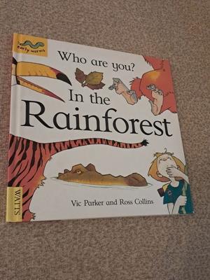 Who Are You? In the Rainforest children's book used, English