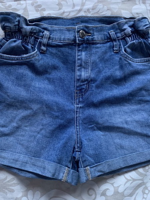 Denim shorts like new, size M 38 10, blue