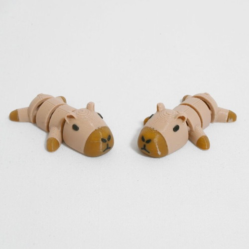 Articulated Pocket Capybara figure made to order