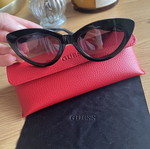 Guess cat eye sunglasses like new, black
