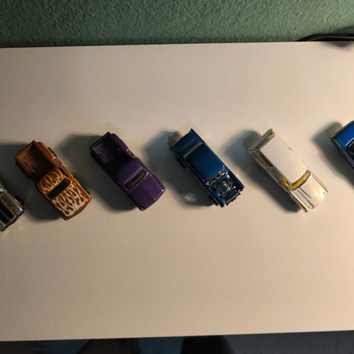 Hot Wheels Chevrolet classic toy cars, 6 models like new