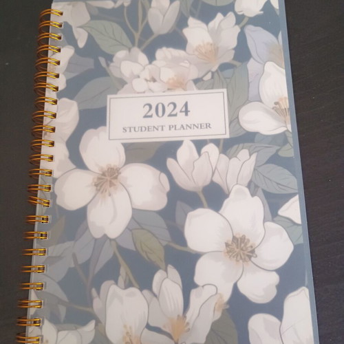 Student Spiral Notebook 2024 Planner like new
