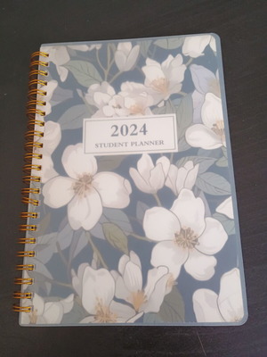 Student Spiral Notebook 2024 Planner like new